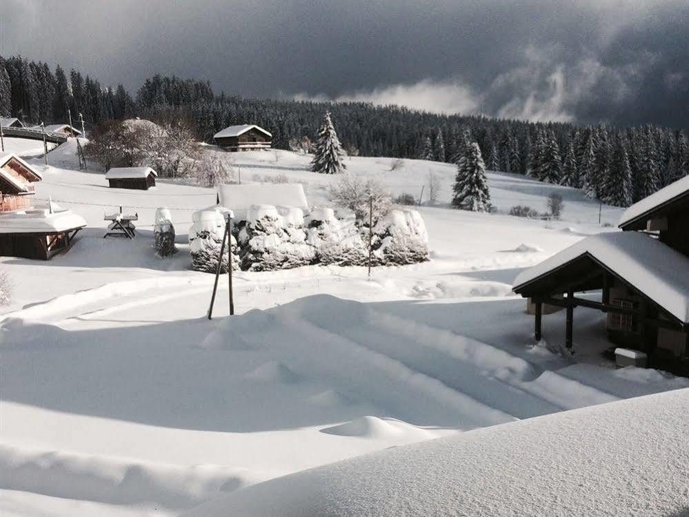 Le Taconet Hotel Le Praz de Lys Exterior foto
